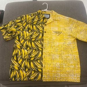 Prada Double Match Poplin Shirt